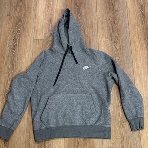Nike Men's Heather Gray Hoodie